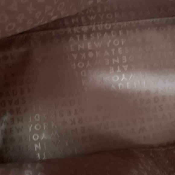 Burgundy/purple Kate Spade leather handbag - Picture 6 of 6